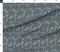 Art Nouveau Deco Gray Blue Nature Floral Lillies 1920S Custom Printed Fabric by Spoonflower Various Fabrics by the Yard or Fat Quarter